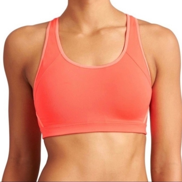 Athleta Other - Athleta Double Dare Sports Bra Size XXS Neon Orange